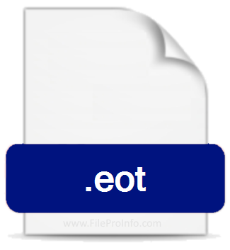 eot file format for mac